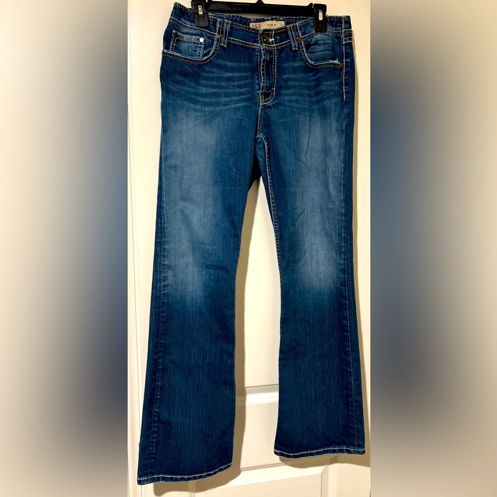 BKE Denim Full Length Jeans Dark Blue
